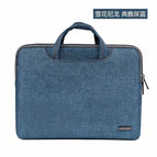 Snowflake nylon dark blue (without sachet) / 15.6 inch