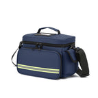 Dark blue single layer zipper 066616