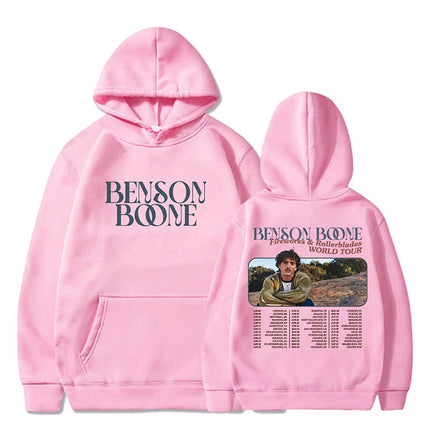 Cross-border BENSON BOONE Benson Boone Hoodie Amazon Autumn and Winter Casual Sweater Men's and Women's Hoodie