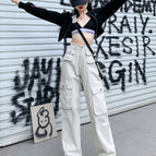 Sand white trousers / XS
