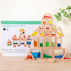 22 pieces of beads, sand and water sensory building blocks 1.1kg