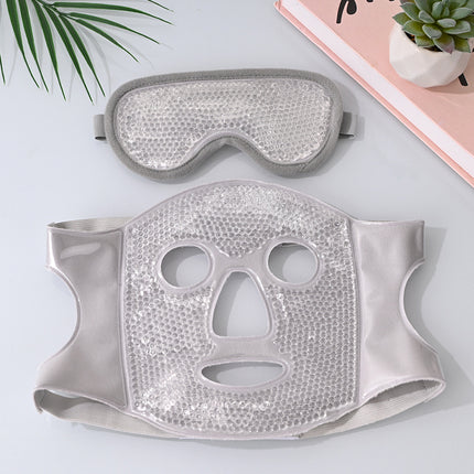 Ice Mask, Ice Eye Mask, Ice Pack, Facial Mask, Postoperative Recovery Artifact, Hot Compress, Full Face Cooling, Super Soft Face Mask