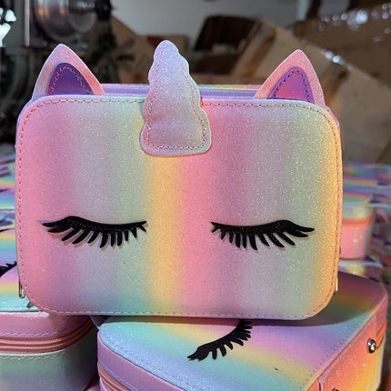 Cosmetic Box Factory Direct Cute Cosmetic Bag Advanced Portable Large Capacity Portable Multifunctional Explosive Storage Bag