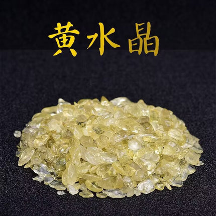 Direct Sales from the Source Factory: Natural Pink, White, Purple, Yellow Crystal Gravel, Green Aventurine, Colorful Fluorite, Energy Demagnetizing Stone, Bonsai Wholesale