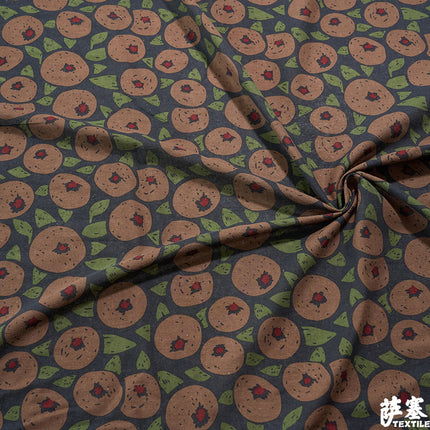 Hemp Cotton Digital Printed Fabric Yunnan Lijiang Retro Bohemian Fabric Hotel Pillow Bar Tablecloth