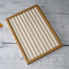 [yellow wood grain] 11 intestinal midget beige