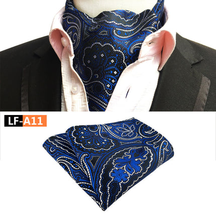 Source factory in stock wholesale generation of men's scarf scarf English style collar scarf shake fast and stable supply