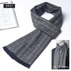 S937 gray dark plaid