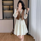 Vest + dress / S