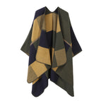Color matching of large and small squares-military green
