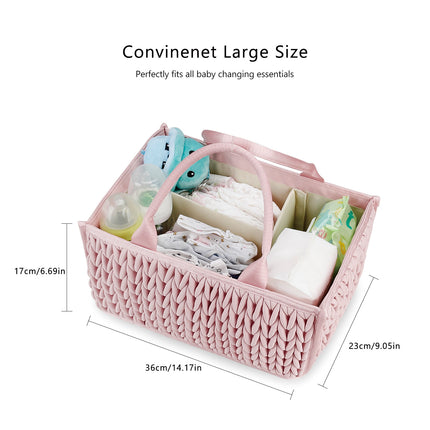Baby Diaper Storage Bag Nylon Large Capacity Waterproof 5 Colors Nordic / Sac Rangement Couches Bébé Nylon Grande Capacité Imperméable 5 Couleurs Nordique