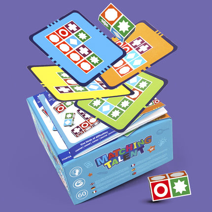 Early Childhood Education Educational Shape Matching Talent Thinking Space Training Advanced Board Game Wooden Toys Wholesale