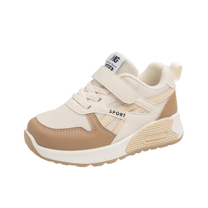 Boys and Girls Mesh Sneakers 2025 Autum New Fashion Soft Sole Non-Slip Breathable Medium and Large Children's Versatile Dad Shoes