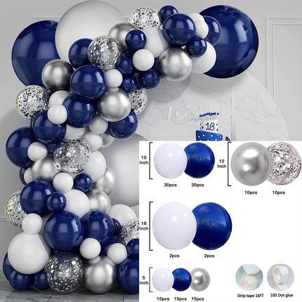 Cross-border Amazon Balloon Chain Arch suit New Birthday Decoration Wedding Room Wedding Balloon Scene Decoration Wholesale