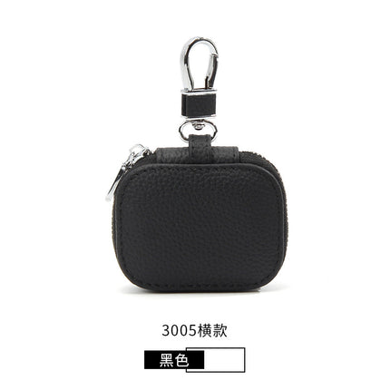 New Genuine Leather Key Case Small Mini Top Layer Cowhide Waist Hanging Key Bag Household Unisex Key Case