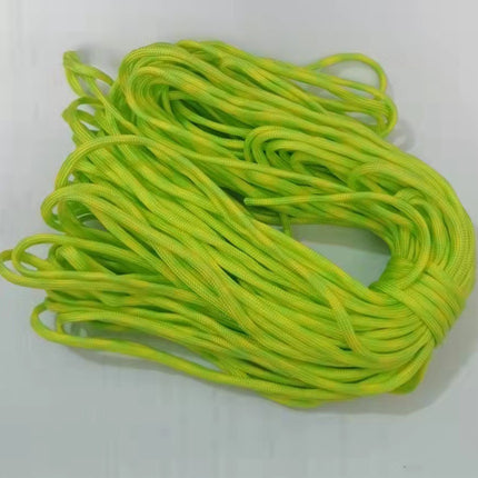 7-core 4mm umbrella rope polypropylene fiber multi-function mountaineering paratrooper traction rope life-saving equipment fixed safety umbrella rope