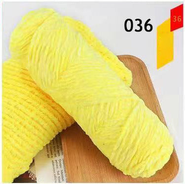 100g Chenille Velvet Thick Yarn Ball for Hats, Scarves, Sweaters, Crochet Shoes, DIY Knitting Materials, Hand Knitting