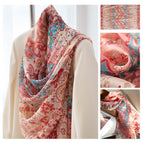 -1 pink bohemian style fhz25-9676 / 176*110