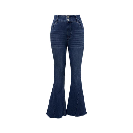American-Style High-Waisted Flared Jeans for Women, Summer 2026 New Vintage Trendy Loose Slimming Flared Floor-Length Pants