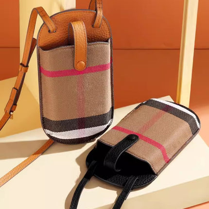 Mobile Phone Bag for Women 2026 New Style Crossbody Bag Fashionable Casual Summer Lightweight Mini Bag Genuine Leather Small Shoulder Bag
