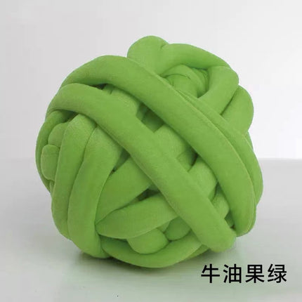 Icelandic Yarn Ball Hand-Knitted Blanket Cushion Cat Bed Pillow Fence Yarn Ball Fine-Spun Plush
