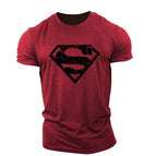 Burgundy printed in black / 3XL