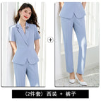 Mist blue suit + pants / S recommendation (within 45kg)