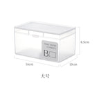 Flip-top frosted box-large size