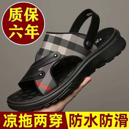High-grade men's sandals new summer sandals men's wear-resistant non-slip soft bottom outdoor dual-purpose sandals