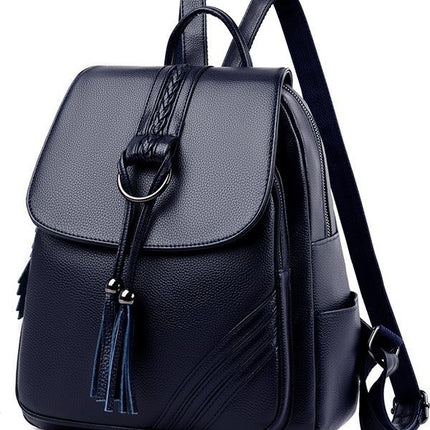 Backpack for Women, 2025 New Style, Tassel Pendant, Large Capacity Mommy Bag, Student School Bag, Outdoor Travel Bag, Export