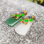 Trapezoid / Dark green