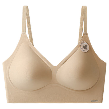 Kissy Series Underwear Traceless Push-up Vest Classic Sling-off Paramelia Non-rimless Bra