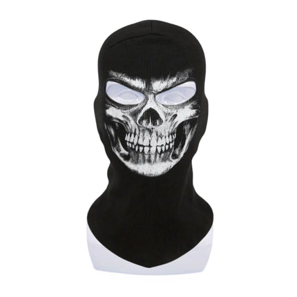 Cross-border manufacturers Halloween cs headgear call of duty personality ghost headgear windproof warm riding headgear mask
