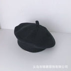 Beret light board-black / 3-48 months