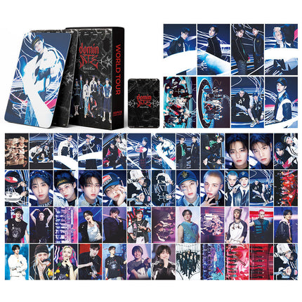 Korean Star 55 Boxed Small Cards Stray (g) I-Dle Ive Ateez Collection Lomo Cards Cross-Border