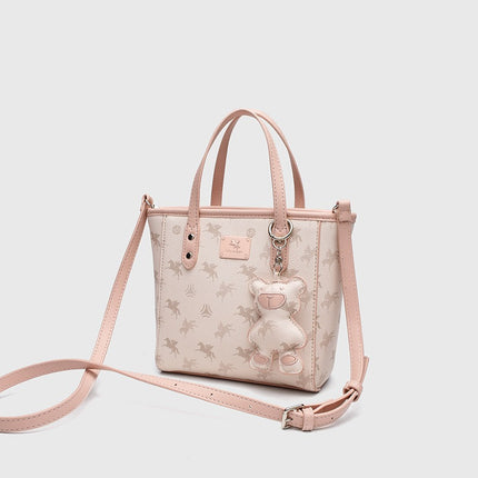 【Shen Yue's Style】Pegasus Tote Bag Commuter Shoulder Crossbody Bag Shopping Basket Handbag Gift Bag for Friends