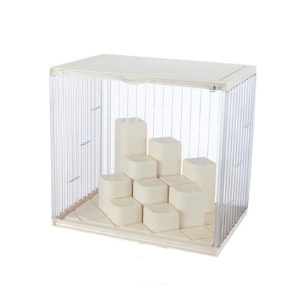 Bubble Mart Bubble Blind Box Storage Dustproof Display Box DIY Doll Figurine Storage Box Magnetic Assembly