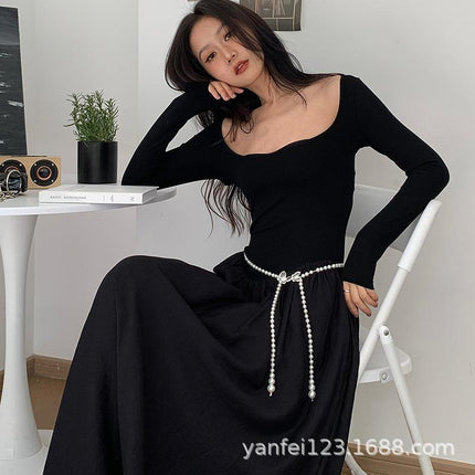 Women's Chanel-Style Butterfly Waist Chain, Ins Korean Version Sweet Decorative Pants Chain, Simple and Versatile, Cross-Border Wholesale