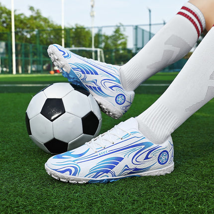 Douchuan's New Anti-Slip Broken Nail Children's Football Shoes Men's Professional Sports Training Shoes Low-Top Youth Sports Shoes
