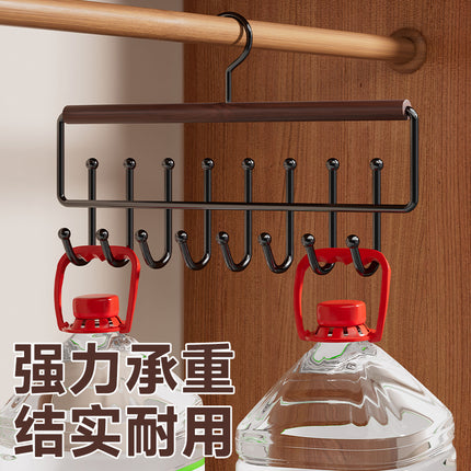 Metal Tie Rack 8 Hooks / Porte-Cravates Métal 8 Crochets