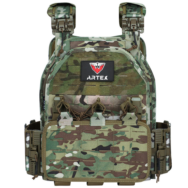 Cross-Border Tactical Vest, Outdoor Quick-Release Vest, Multi-Functional Field Military Fan Clothing, Wear-Resistant, Breathable Training Clothing in Stock