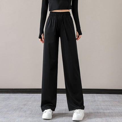 This year's popular summer sports suit women's ice silk quick-drying sunscreen casual pants slim fashion two-piece suit