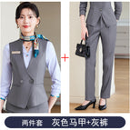 Gray vest + 5033 gray pants / S