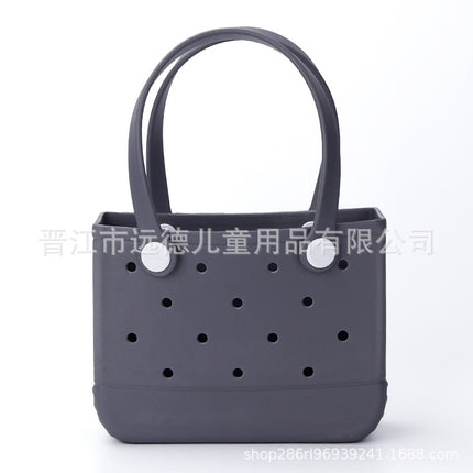 [9.9 Yuan] [Random] [Slightly Defective] Eva Beach Bag Hole Bag Satchel Handbag Waterproof Travel Sand