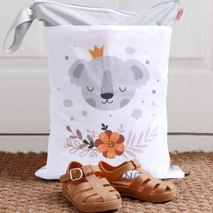 Ins Nordic Series Children's Room Kindergarten Diaper Storage Bag Dry and Wet Separation Waterproof Bag Wetbag