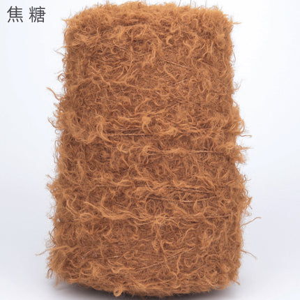 Silk Joy/Cross-Border Teddy Velvet Curly Furry DIY Handmade Knitting Yarn Ball 500g