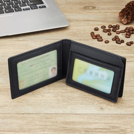 King Paul driver's license leather case leather thin small card bag men's ID bag driving license integrated card set wholesale