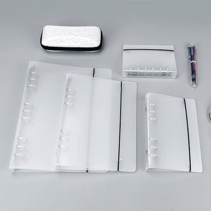 Pp Loose-Leaf Book Shell Information Folder Notebook A4B5A5A64/6/9 Hole Binder Information Book