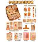 12-layer thickened capibala pencil case-12-piece set