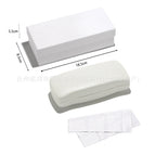 Heaven and earth cover + iron box + lens cloth (white 3-piece set)